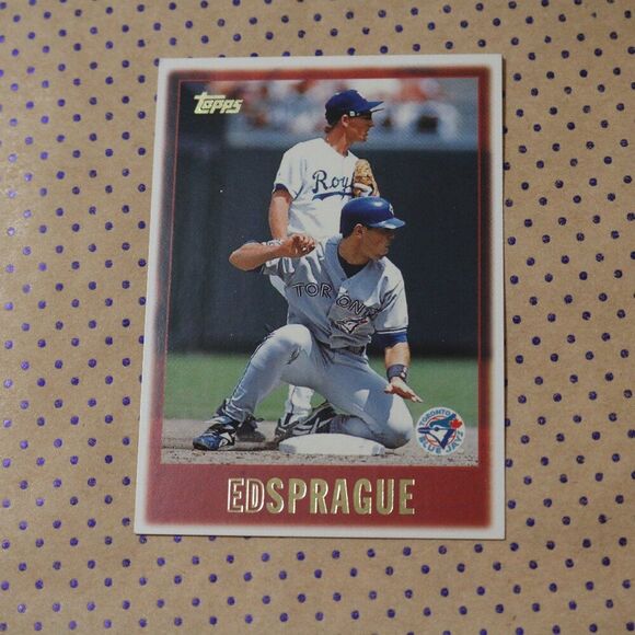 Ed Sprague #345 Baseball Card - Picture 1 of 2